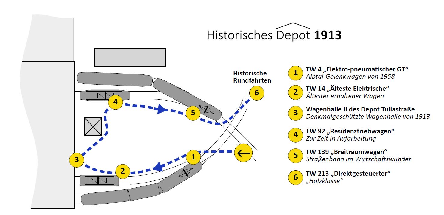 Lageplan der Ausstellung